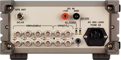 [Product Picture/Rear] Nitsuki - MODEL 6576A: ルビジウム発振器（可搬型） Portable Rb Oscillator (GPS)