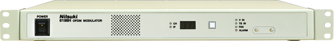 [製品写真] MODEL 6198H/6198S: 館内自主放送 OFDM変調器内蔵HD/SDエンコーダ
