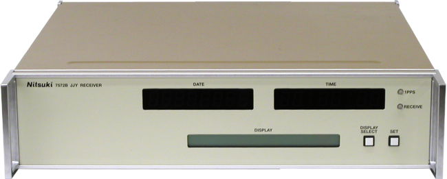 MODEL 7572B - JJY 時刻・周波数同期受信機 MODEL 7572B - JJY 時刻・周波数同期受信機