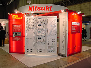 [写真] 2005年国際放送機器展 日本通信機 Nitsuki ブース 会場風景